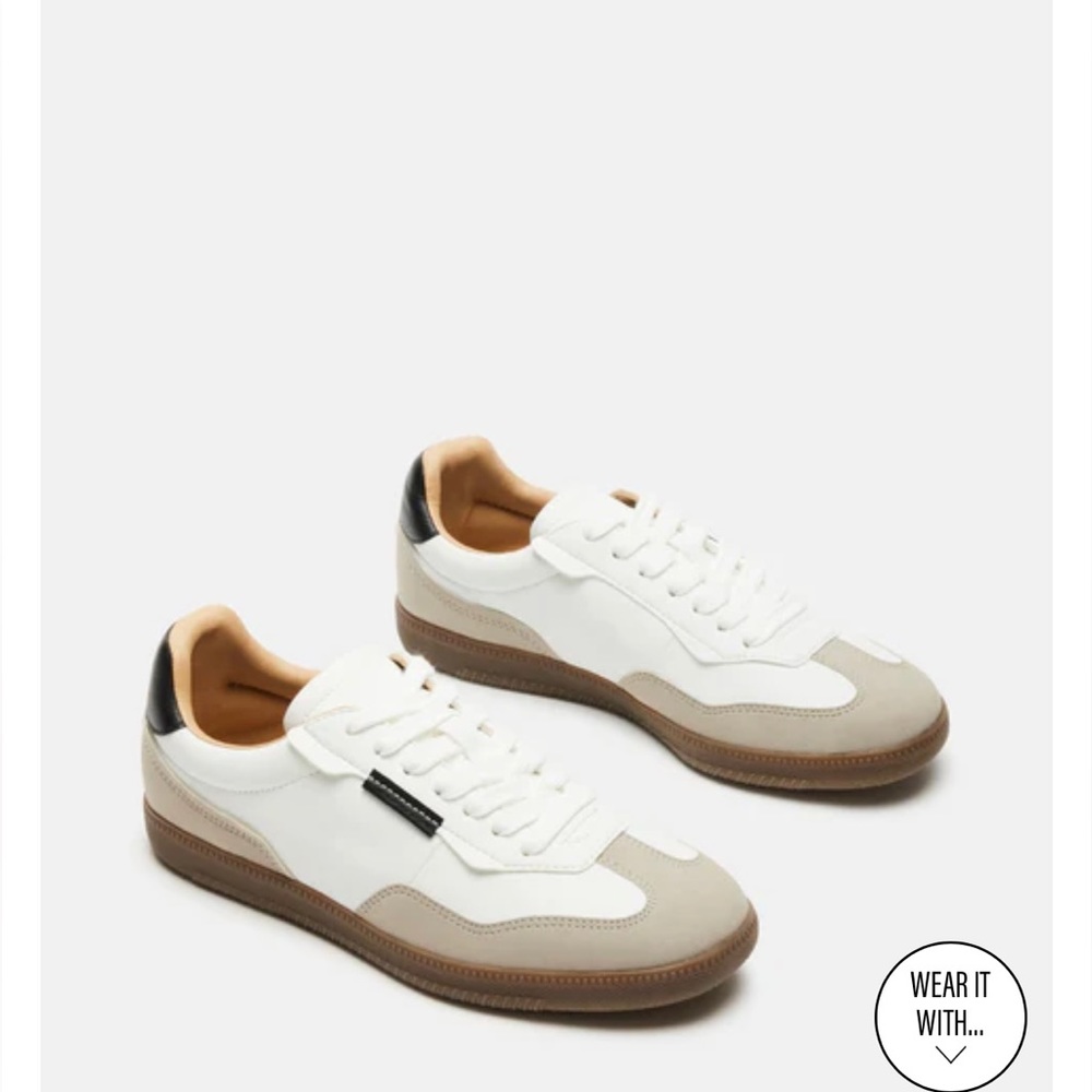 Emporia white/black Steve Madden